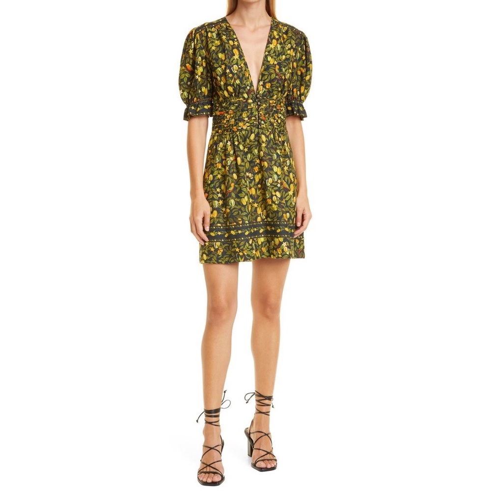 Farm Rio Starfruit Midi Dress
